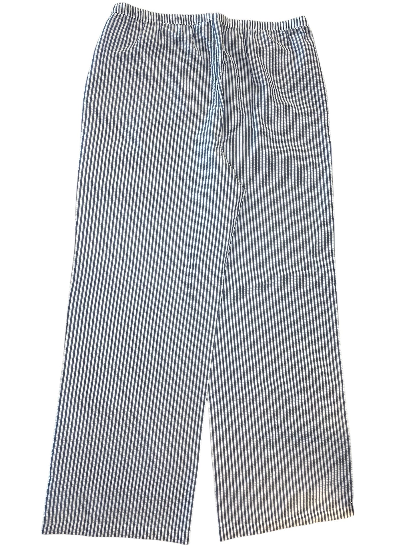 Pants Wide Leg By Garage In Striped Pattern, Size:L