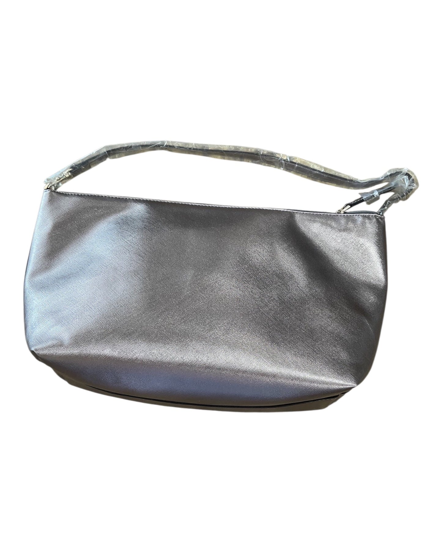 Handbag By Guess In Silver, Size:Medium