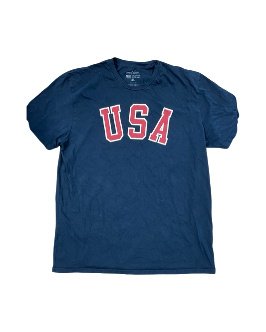 Top Ss By Clothes Mentor In Blue, Size:Xl