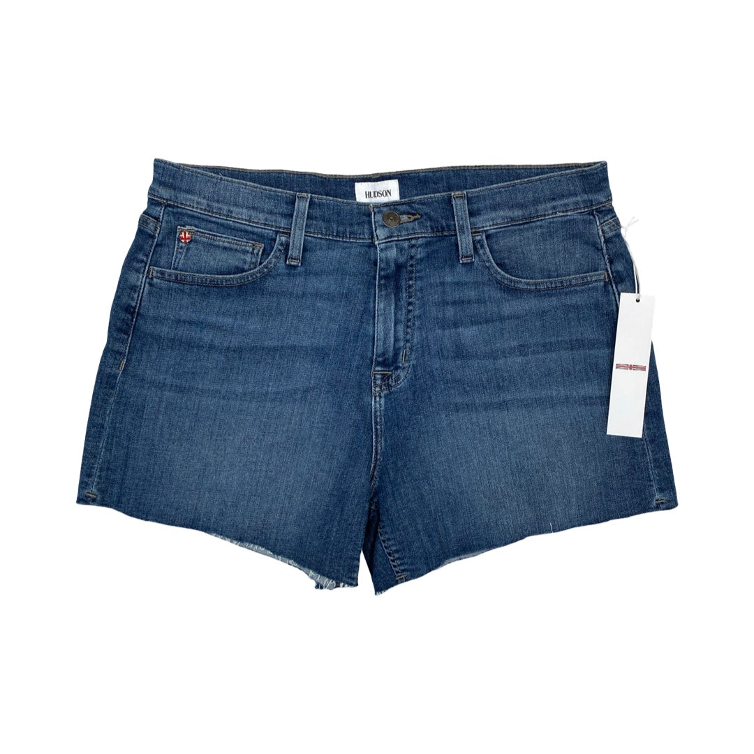 Shorts By Hudson In Blue Denim, Size:14