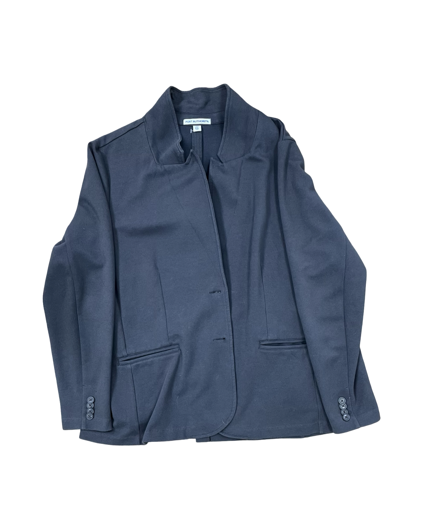 Blazer By Port Authority In Grey, Size:2X