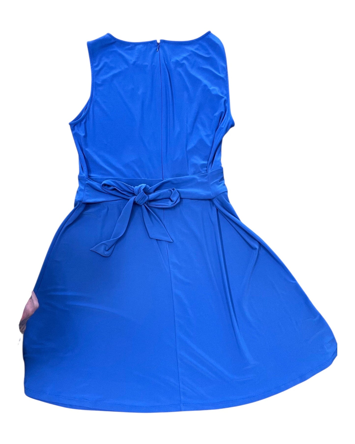 Dress Casual Midi By Chaps In Blue, Size:Xl
