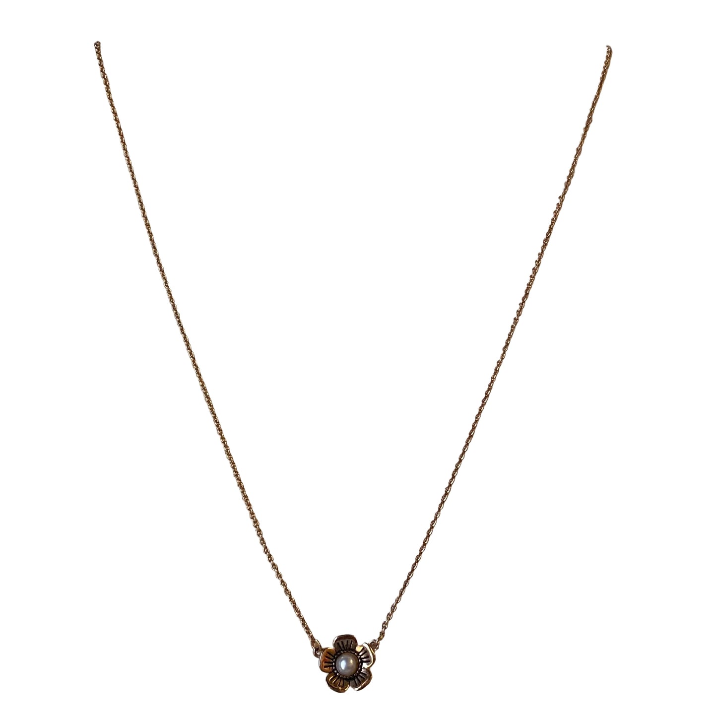 Necklace Designer By Coach In Gold