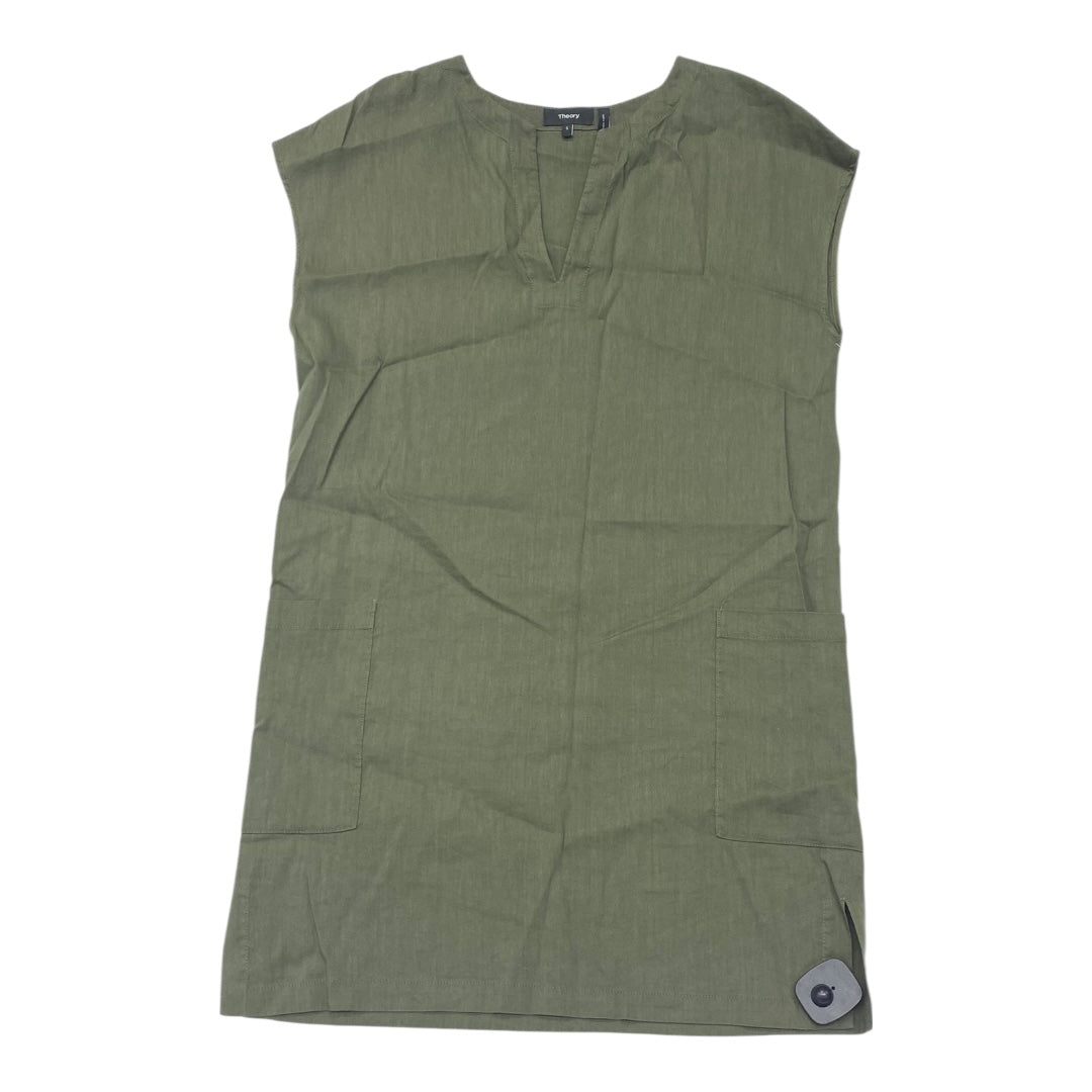 Dress Casual Midi By Theory In Green, Size:S