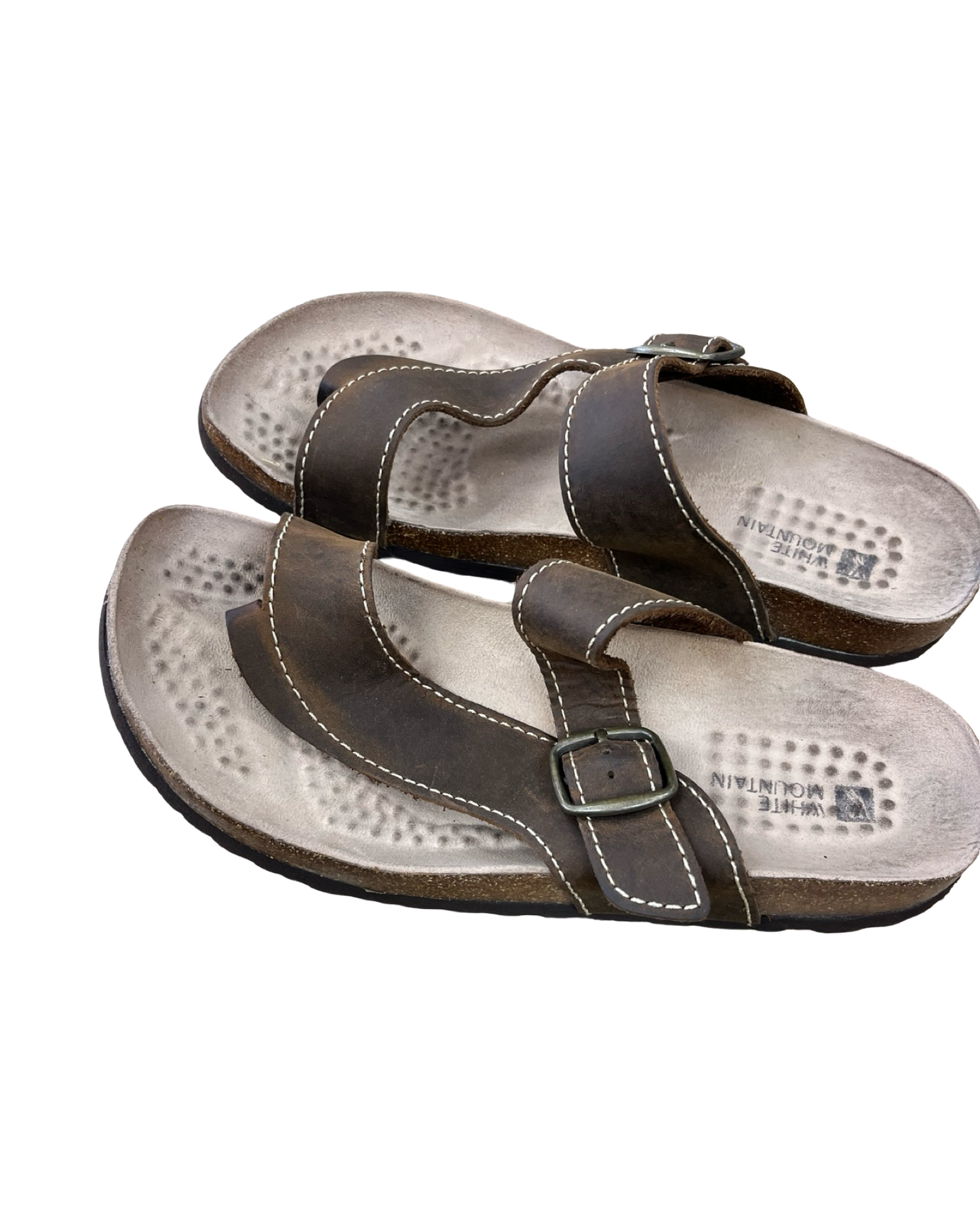 Sandals Flats By White Mountain In Brown, Size:7
