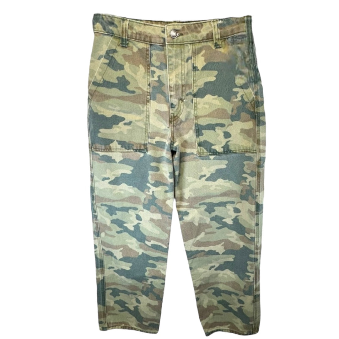 Remy Camo Cropped Pants By We The Free, Size 4