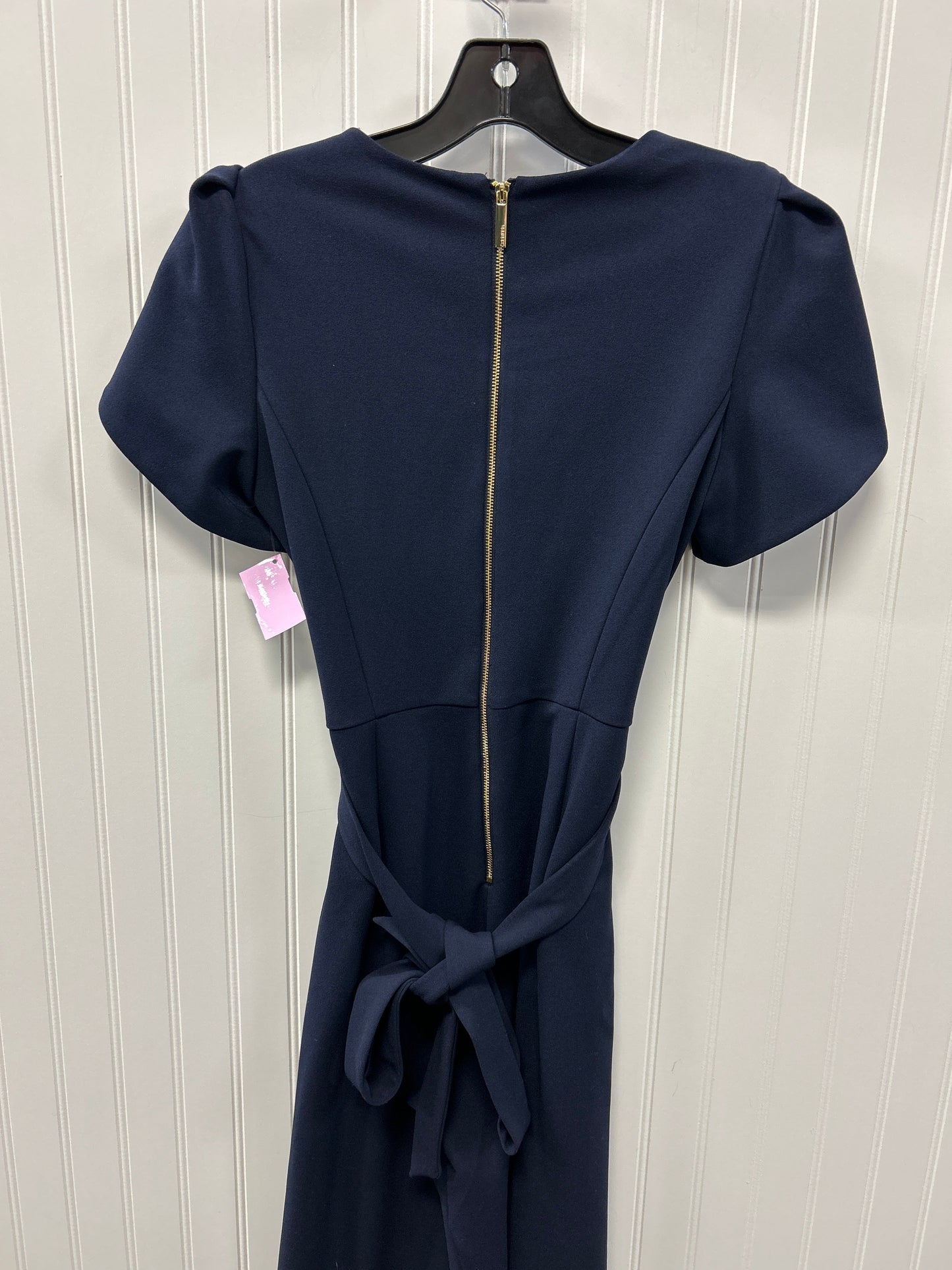 Jumpsuit By Calvin Klein In Navy, Size:6L