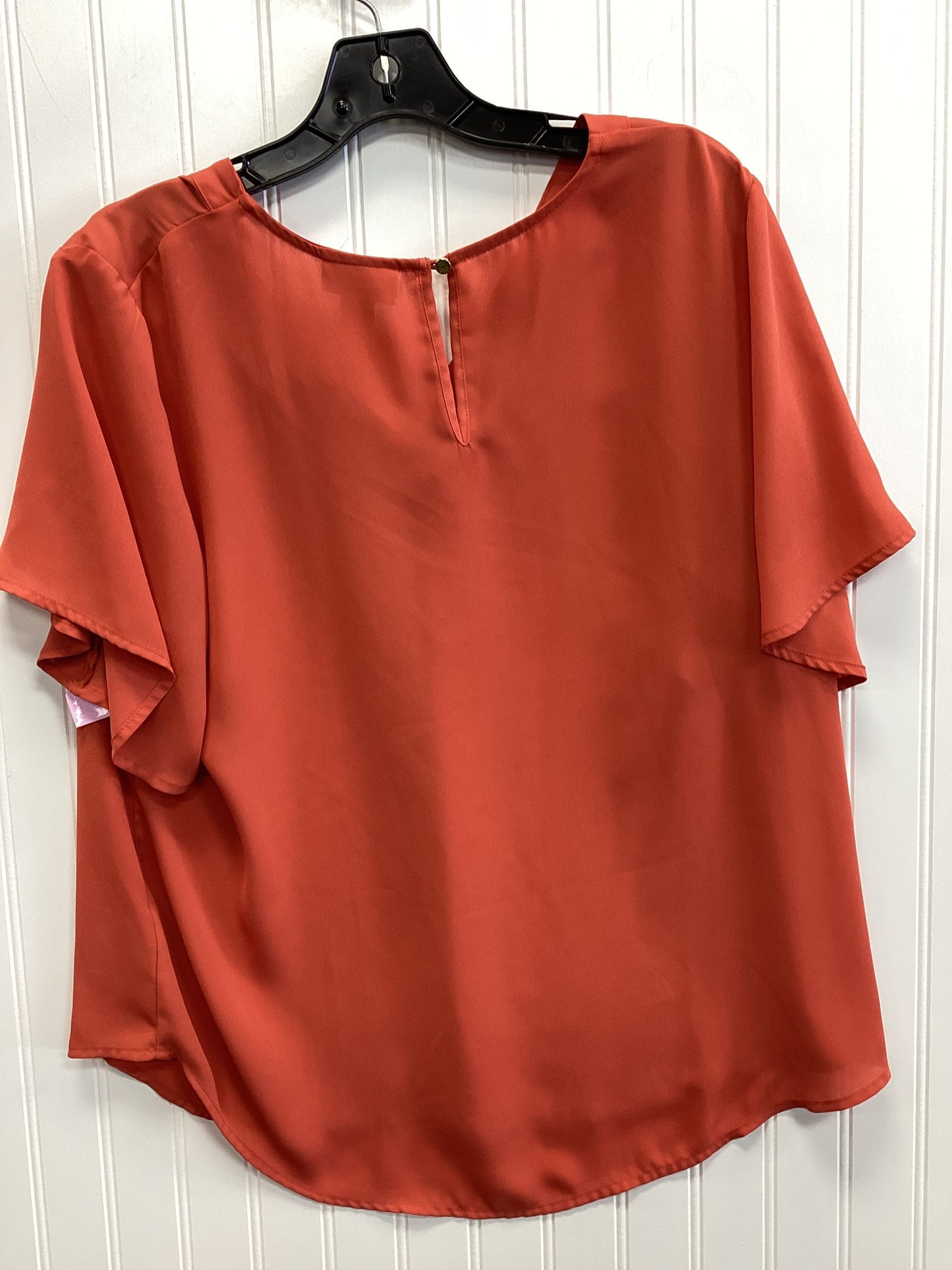 Top Ss By Liz Claiborne In Orange, Size:L