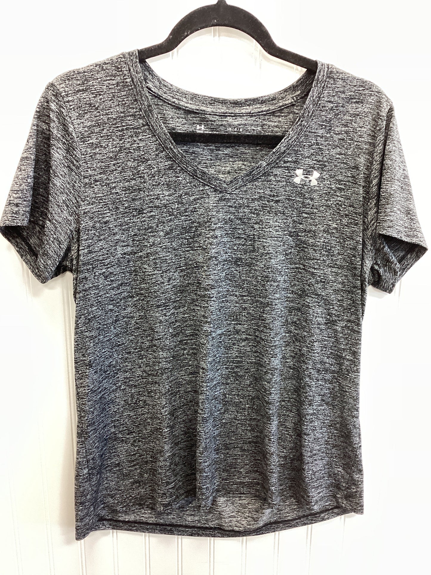 Athletic Top Ss By Under Armour In Black, Size:L