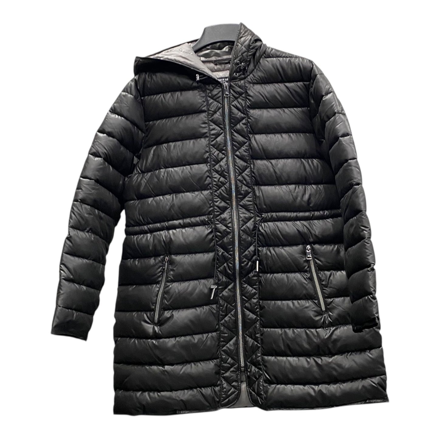 Coat Puffer & Quilted By Kenneth Cole In Black, Size:Xl
