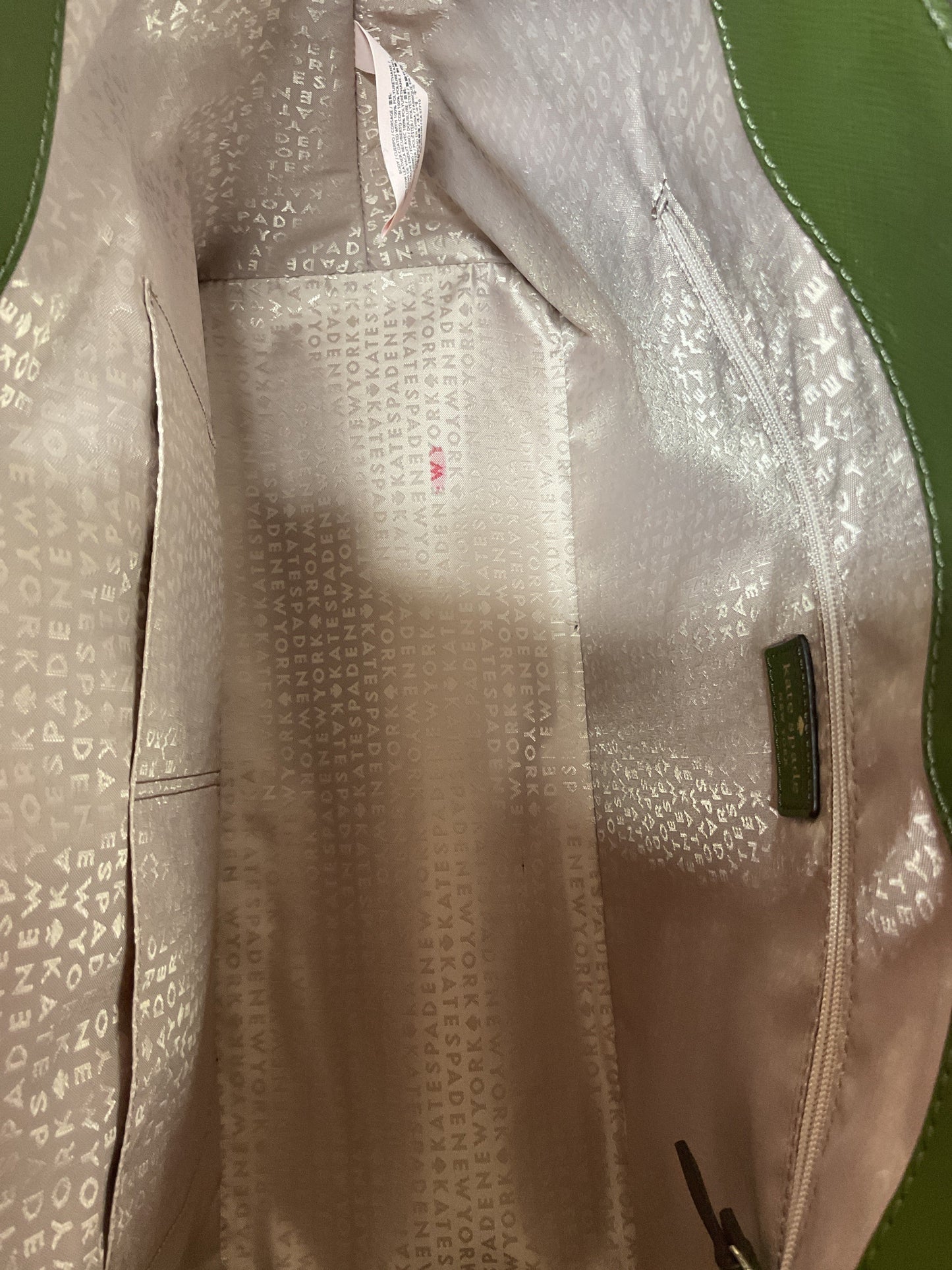 Handbag Designer By Kate Spade In Green, Size:Large