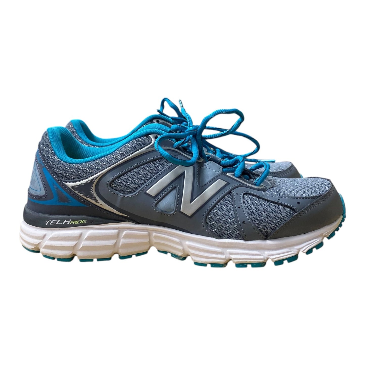 Shoes Athletic By New Balance In Grey, Size:8.5