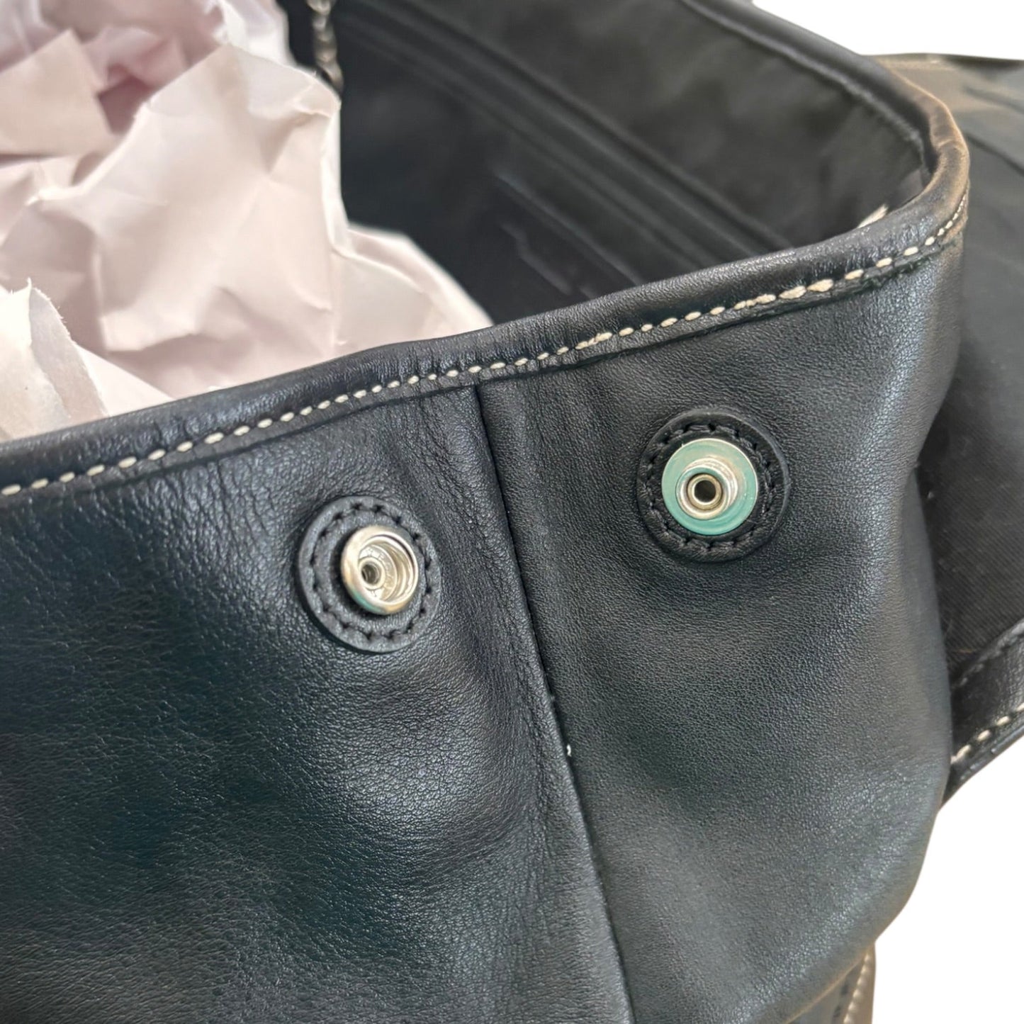 Handbag Designer By Coach In Black, Size:Medium