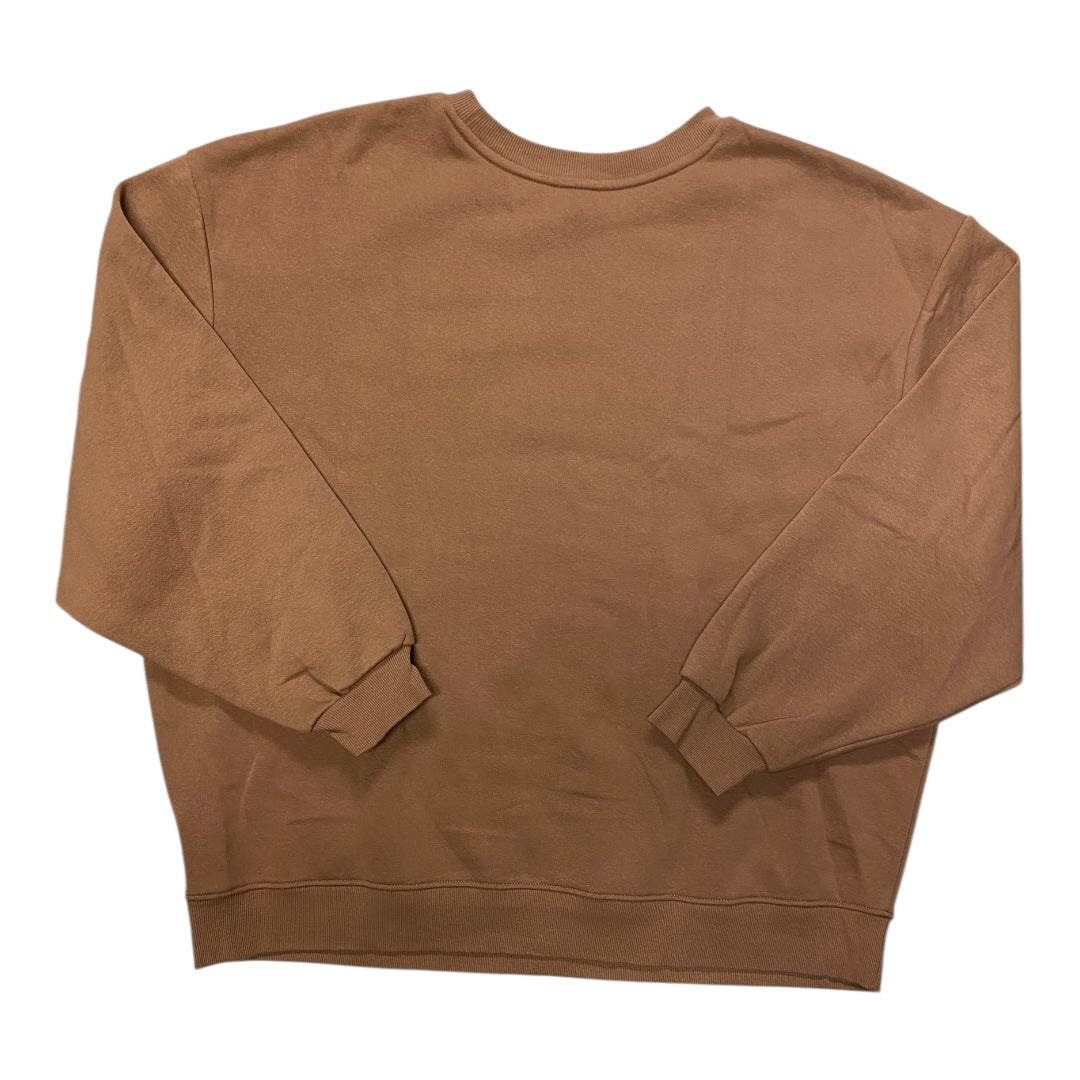 Sweatshirt Crewneck By The North Face In Tan, Size:Xxl