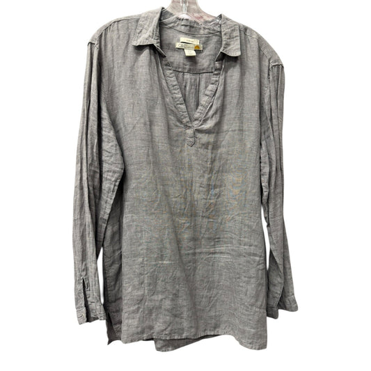 Top Ls By C And C In Grey, Size:Xl