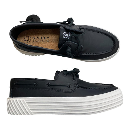 Shoes Heels Block By Sperry In Black, Size:8.5