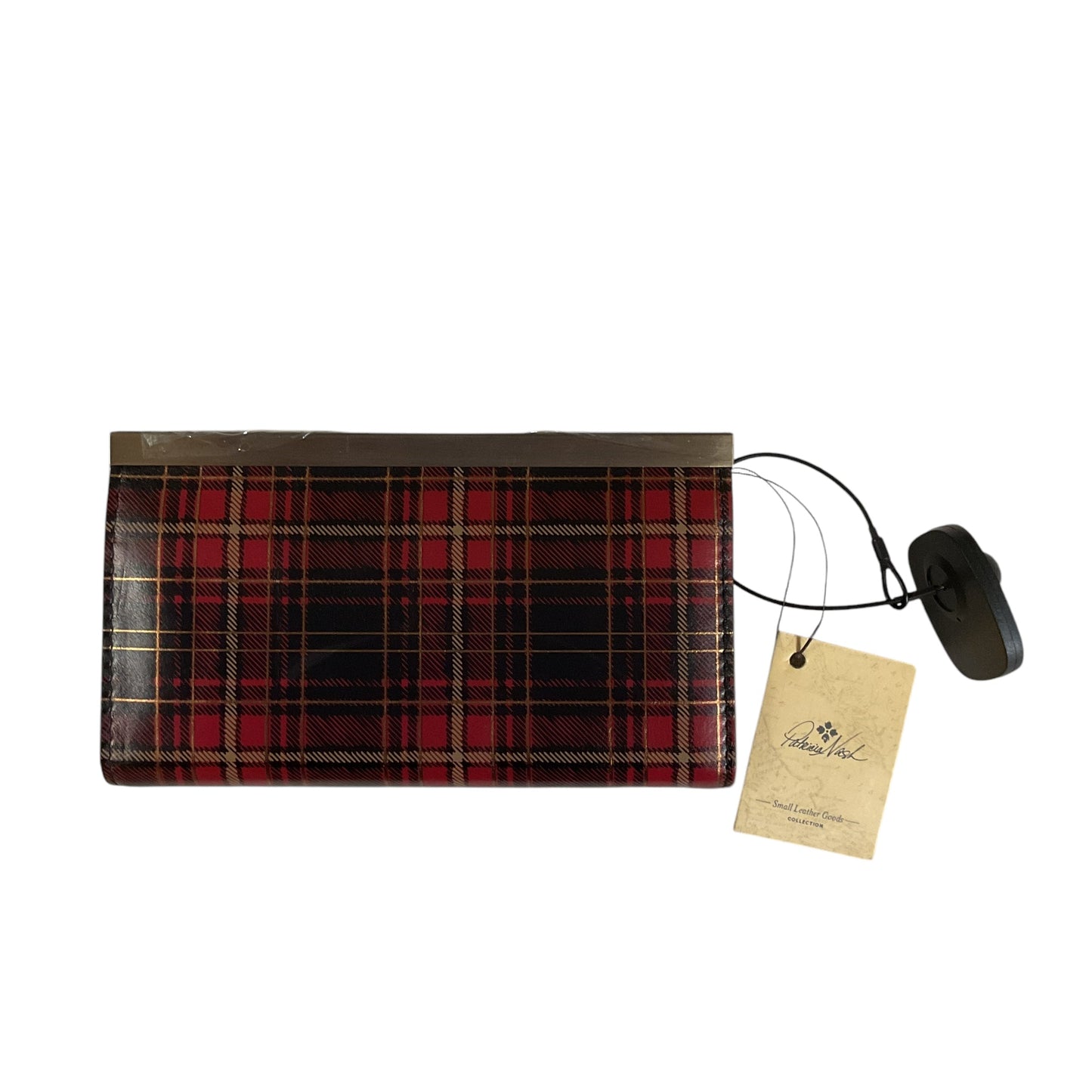 Wallet Designer By Patricia Nash In Black & Red, Size:Medium