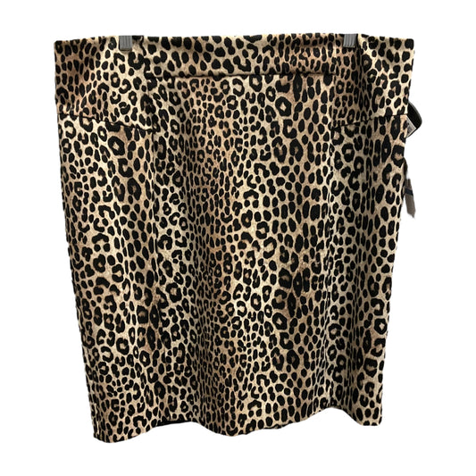 Skirt Mini & Short By Michael By Michael Kors In Animal Print, Size:Xl