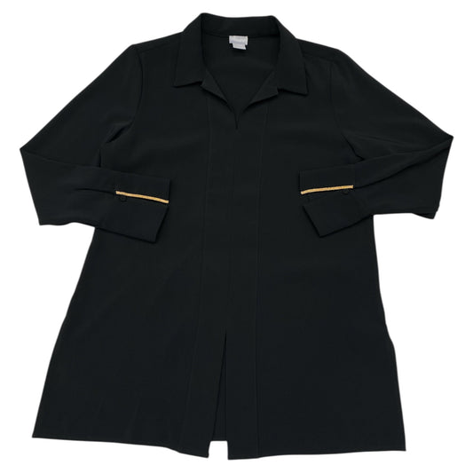 Top Ls By Chicos In Black, Size:8