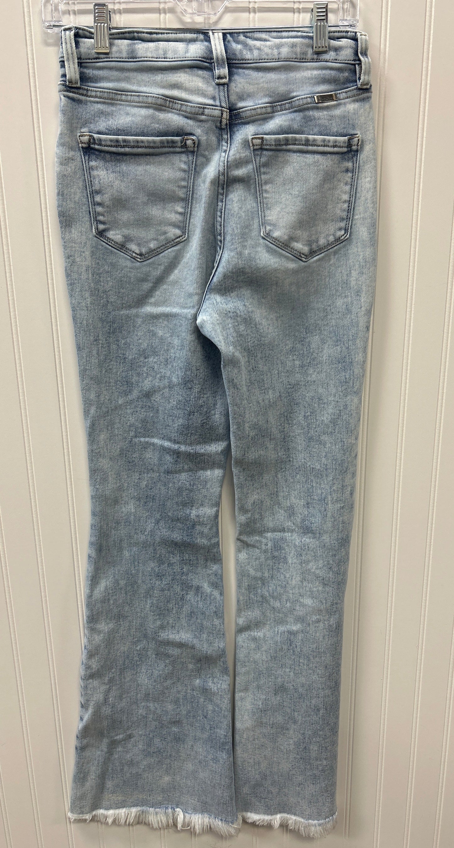 Jeans Flared By Kancan In Blue Denim, Size:4