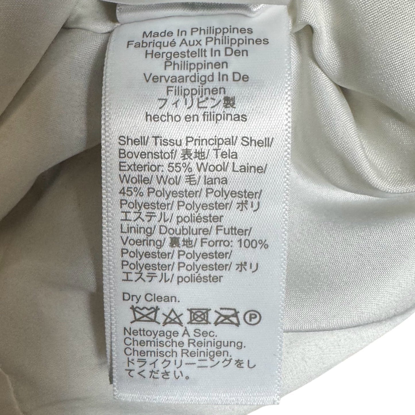 Wool Blend Blazer By J. Crew In Checkered Pattern, Size: 8p