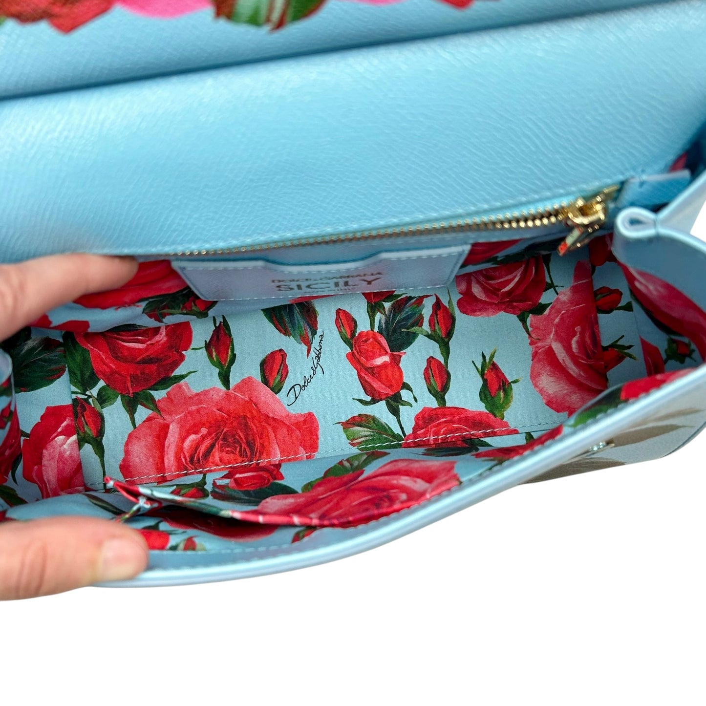 Crossbody Luxury Designer By Dolce And Gabbana, Size: Small