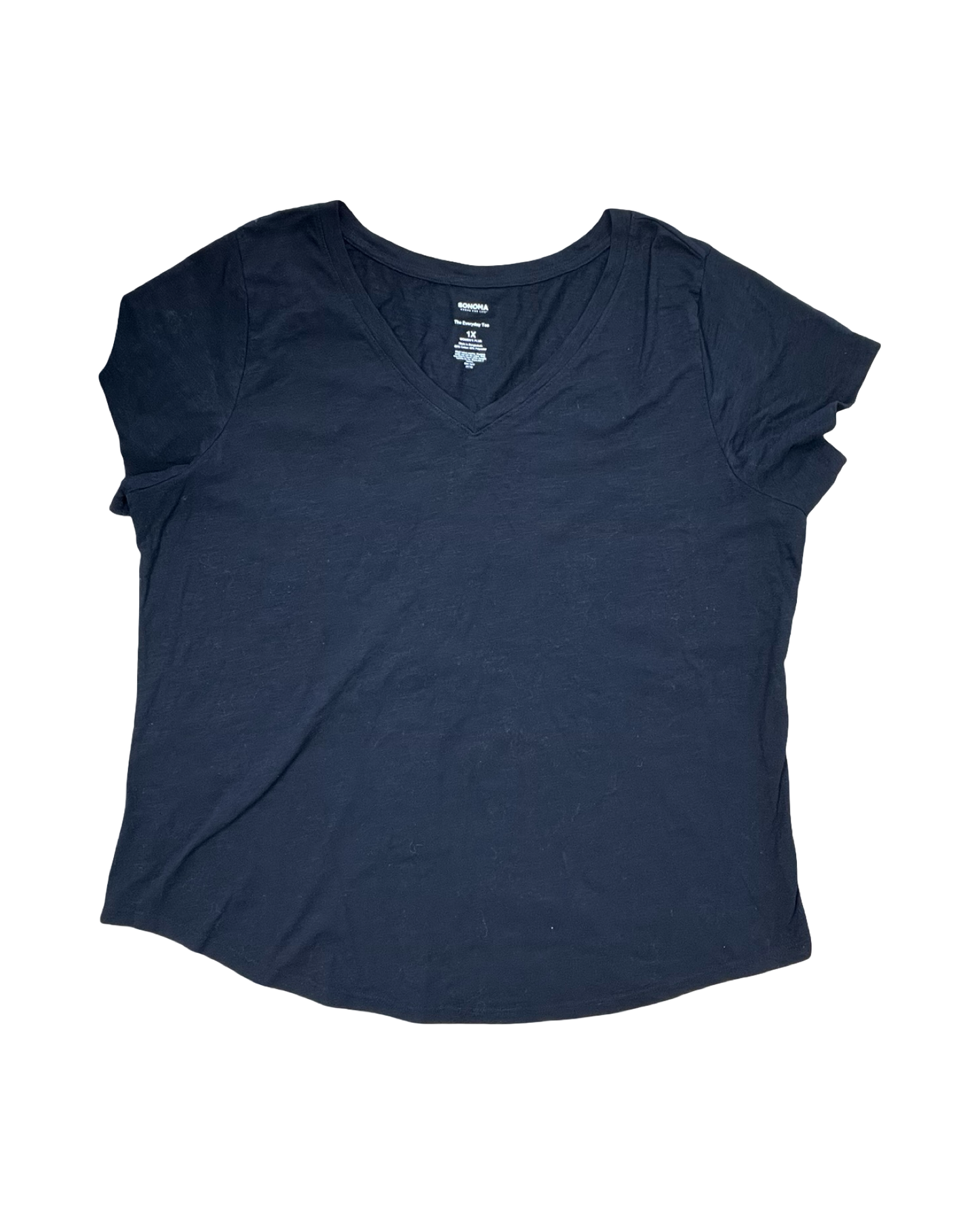 Top Ss By Sonoma In Black, Size:1X