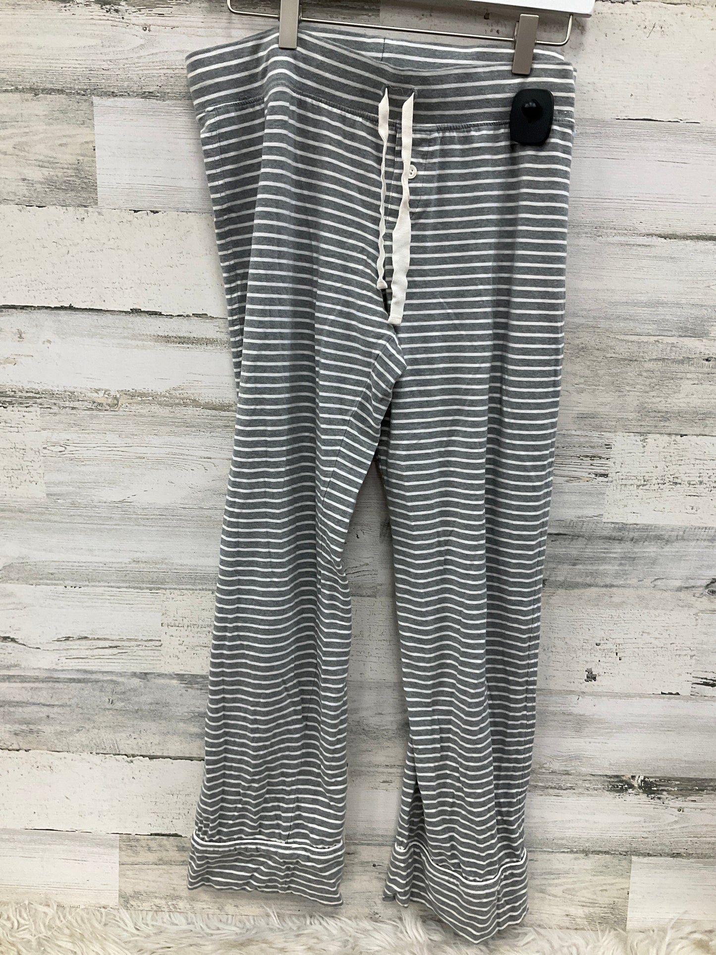 Pajamas 2pc By J. Crew In Grey & White, Size: M