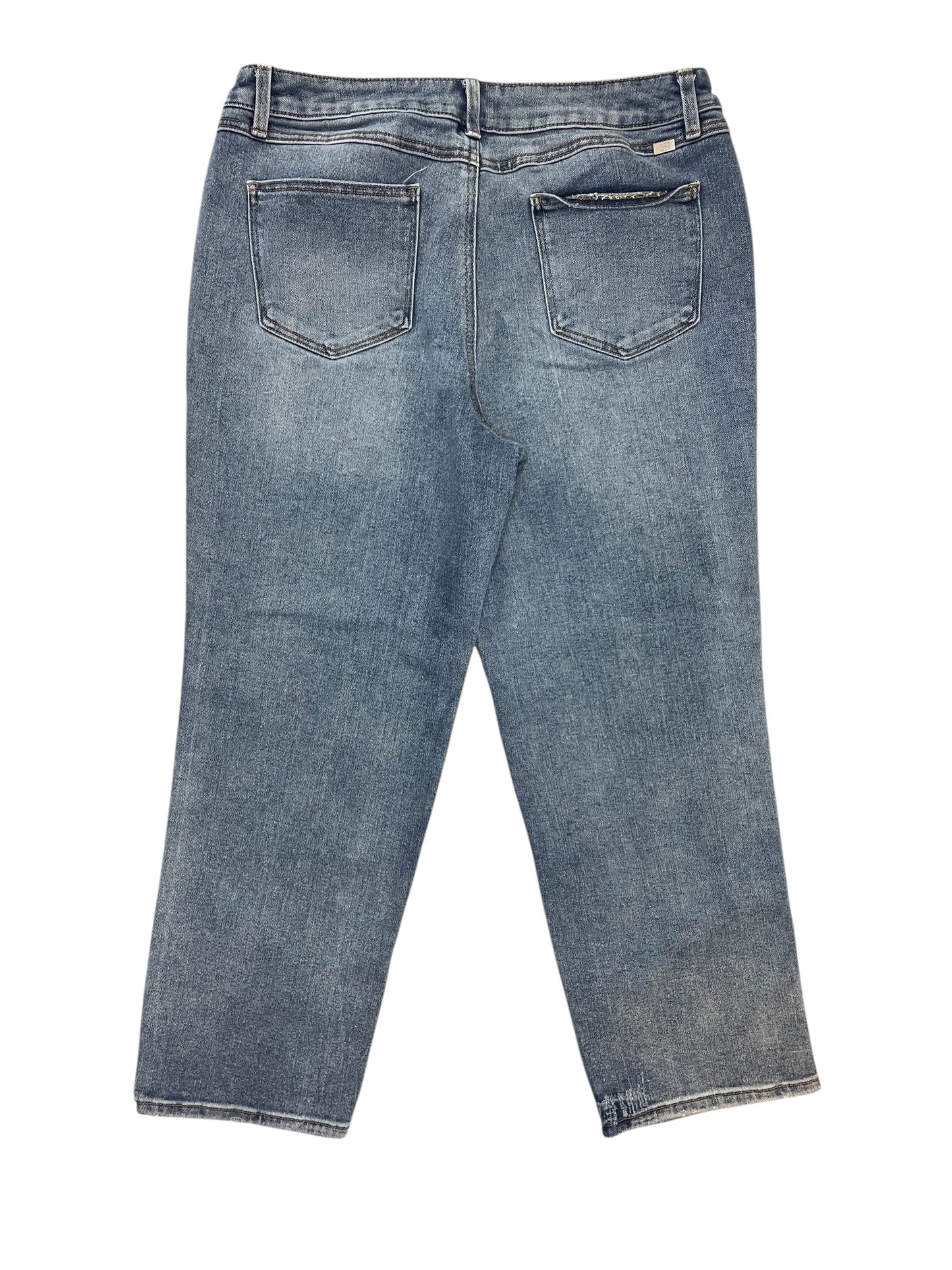 Jeans Straight By 1822 Denim In Blue Denim, Size:14