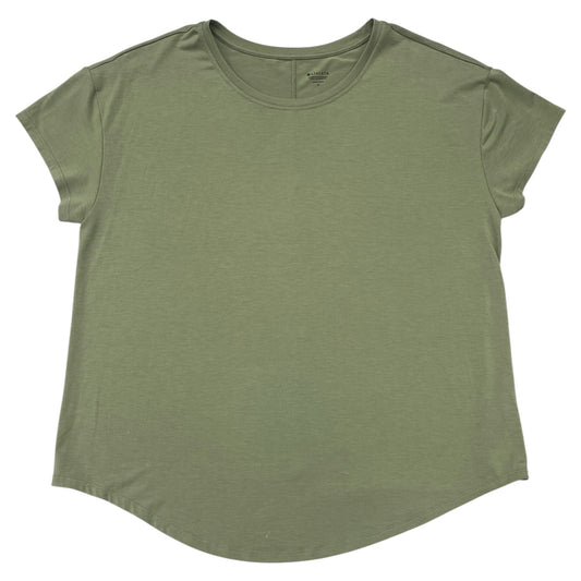 Athletic Top Ss By Athleta In Green, Size:M
