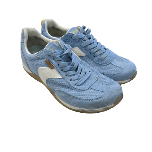 Shoes Sneakers By Dr Scholls In Blue & White, Size:7