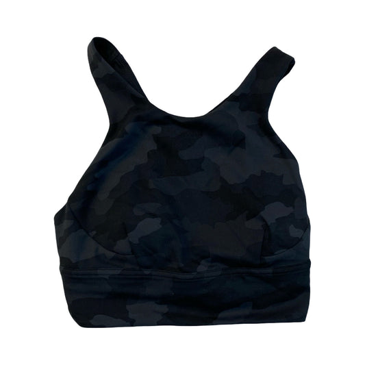 Athletic Bra By Lululemon In Camouflage Print, Size:4