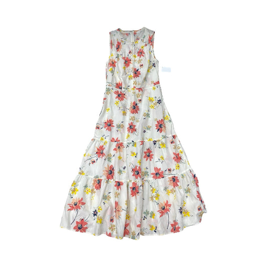 Dress Casual Maxi By Gap In Floral Print, Size:4P