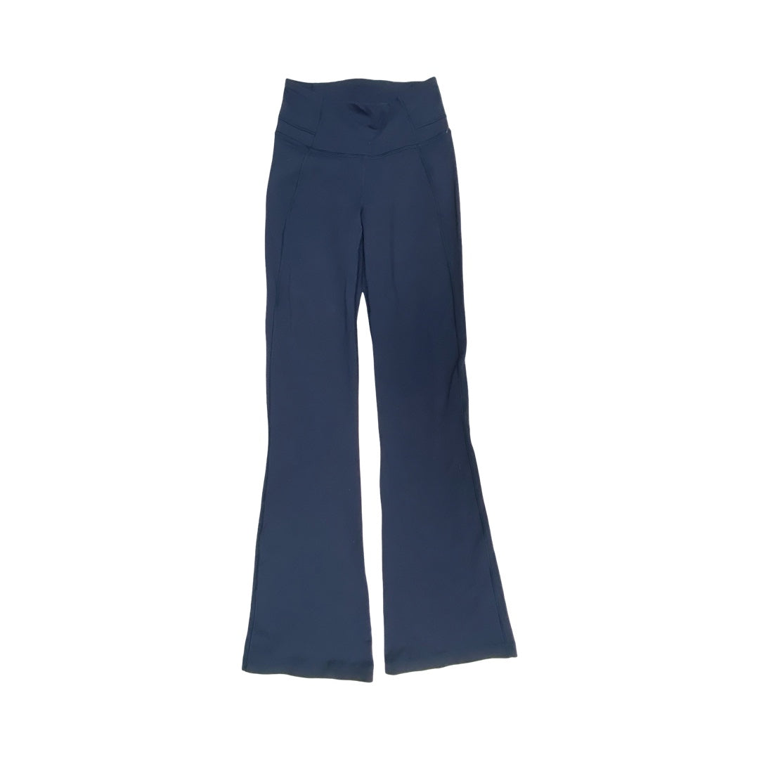 Athletic Leggings By Lululemon In Blue, Size:4