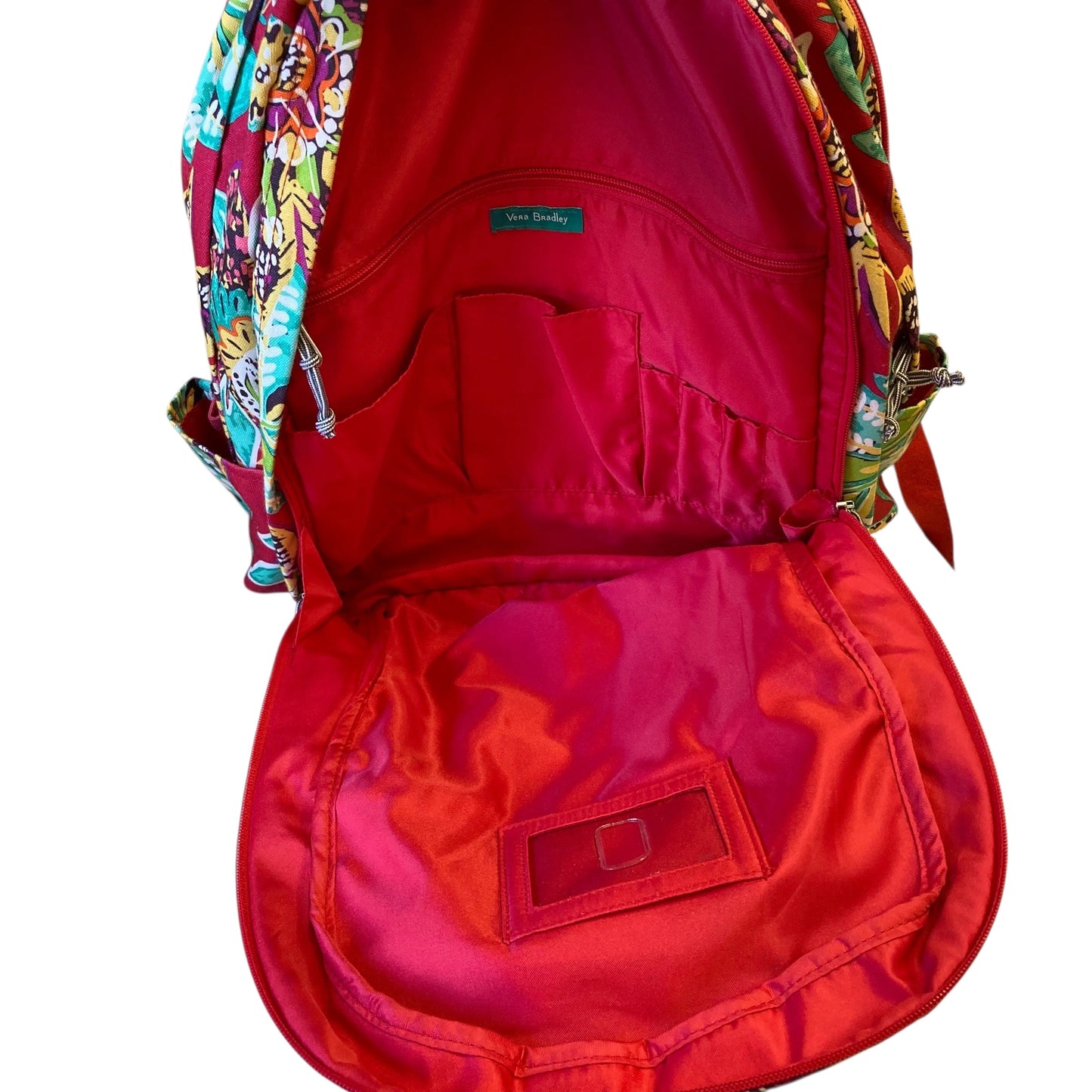 Backpack By Vera Bradley In Floral Print, Size:Large