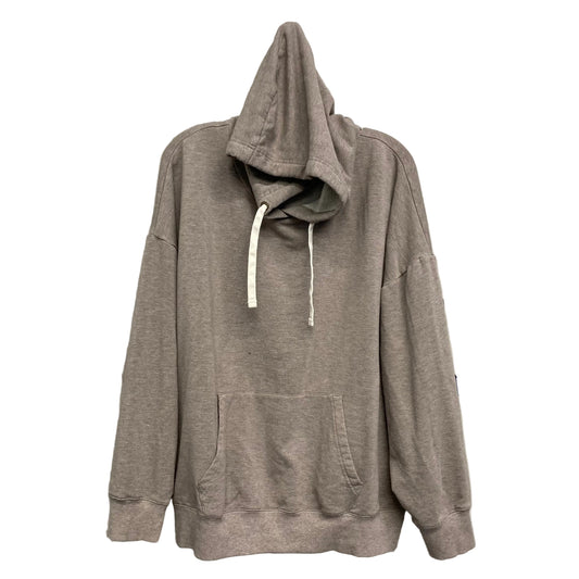 Sweatshirt Hoodie By Buffalo David Bitton In Beige, Size:1X