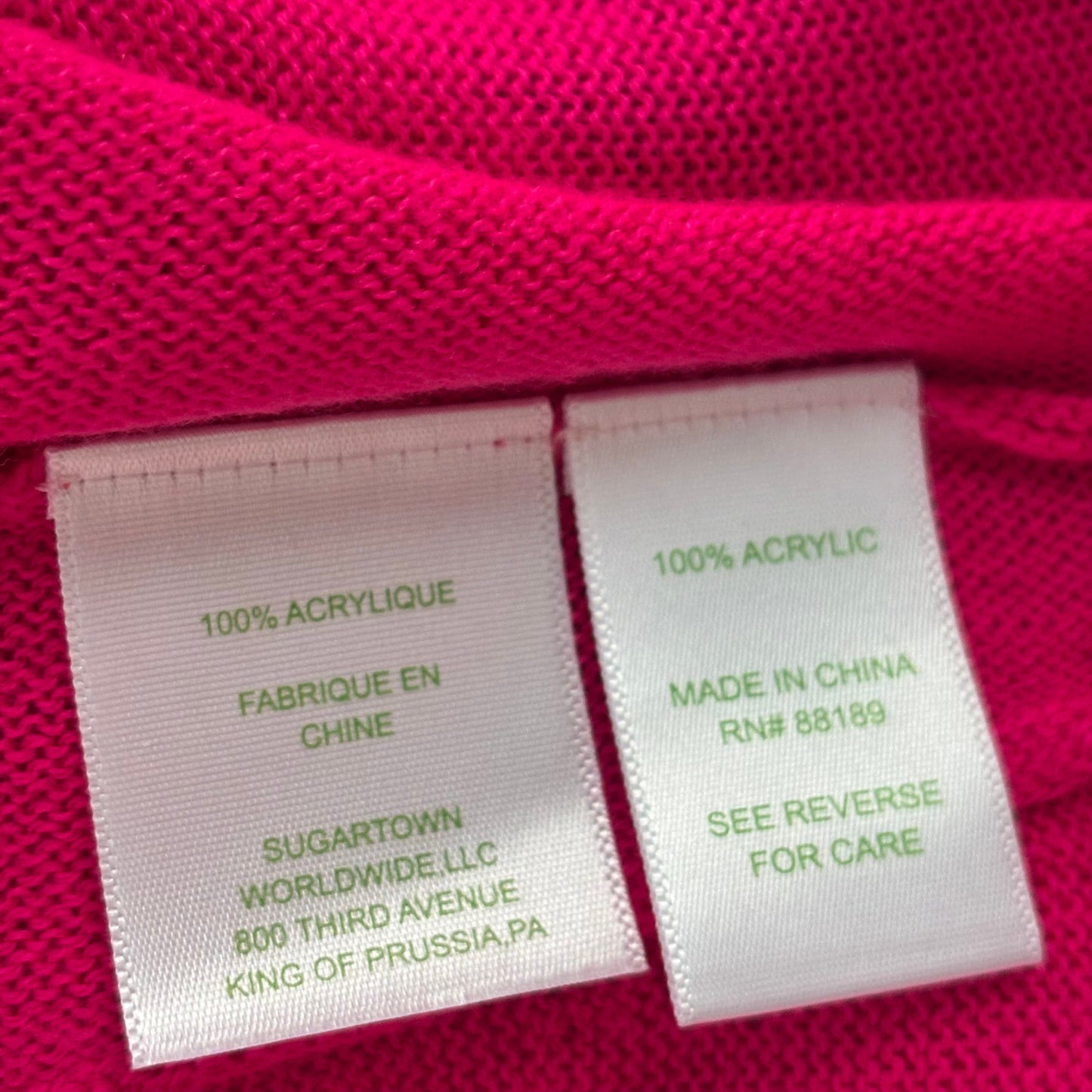 Sweater Designer By Lilly Pulitzer In Pink, Size: Xs