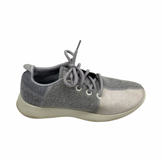 Shoes Sneakers By Allbirds In Cream & Grey, Size:8