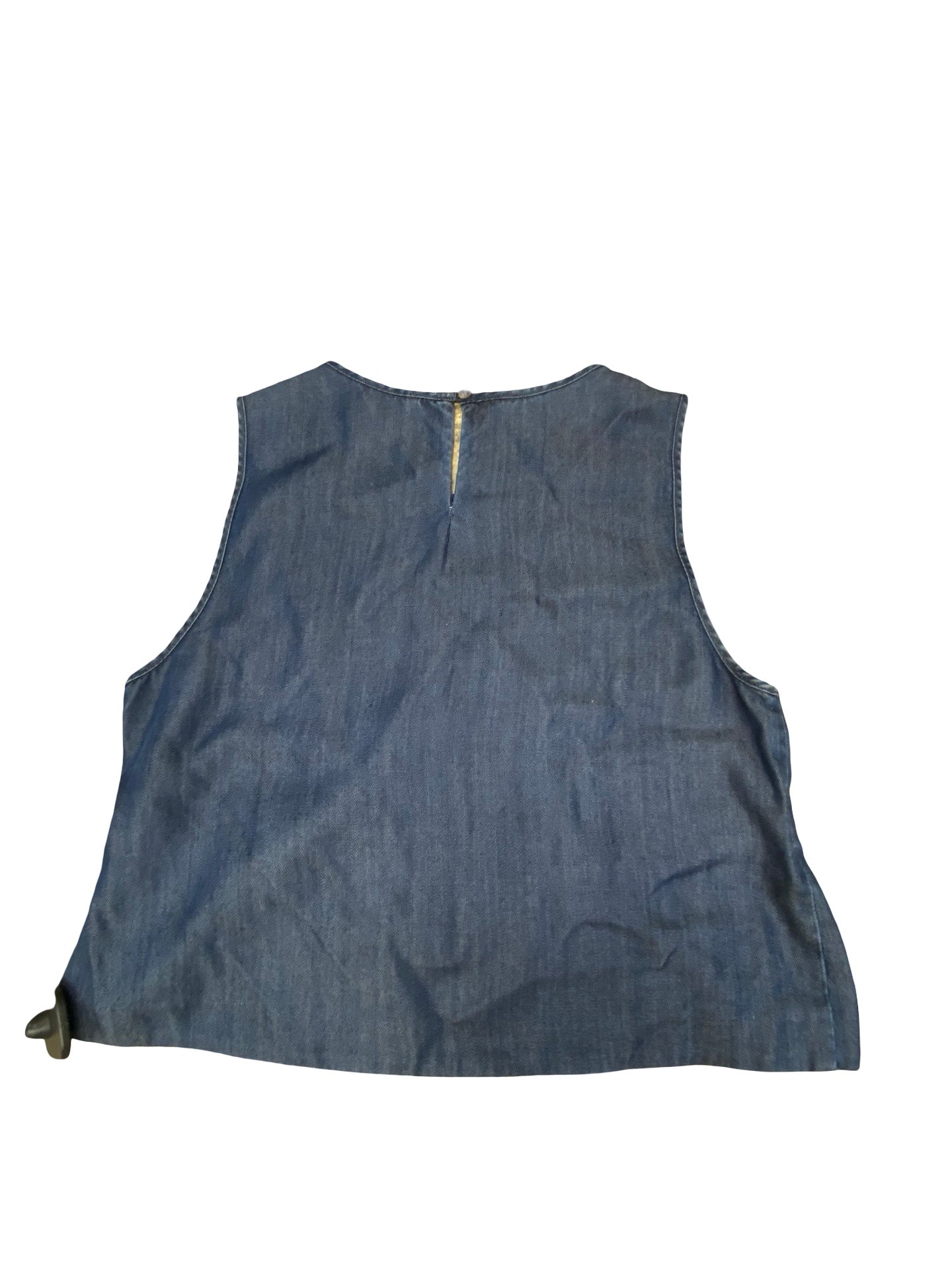 Top Sleeveless By Club Monaco In Blue, Size:Xs