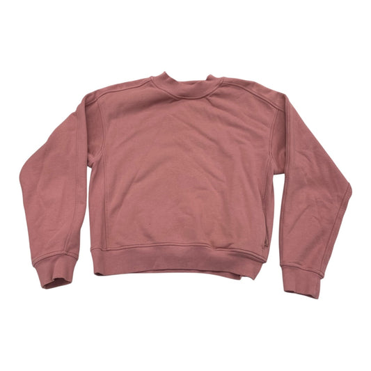 Athletic Sweatshirt Crewneck By Lululemon In Pink, Size:4