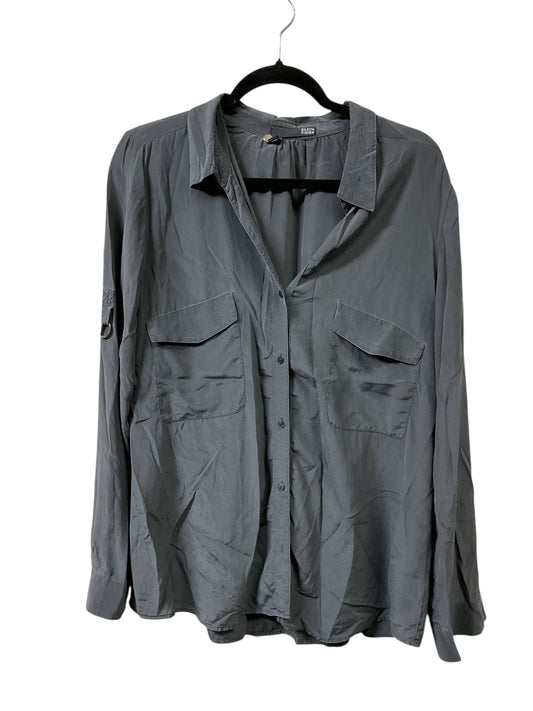 Top Ls By Eileen Fisher In Grey, Size:L