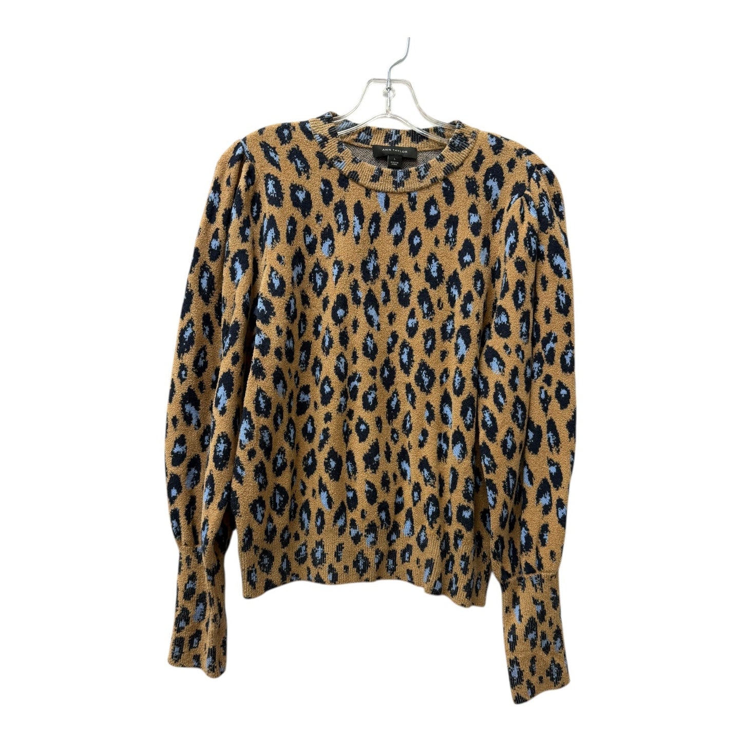 Sweater By Ann Taylor In Brown, Size:L