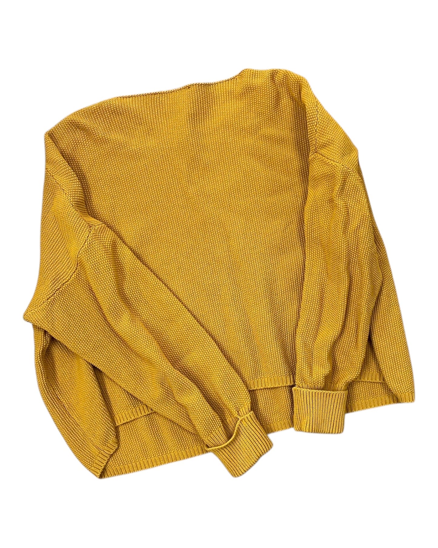 Sweater By French Connection In Yellow, Size:L