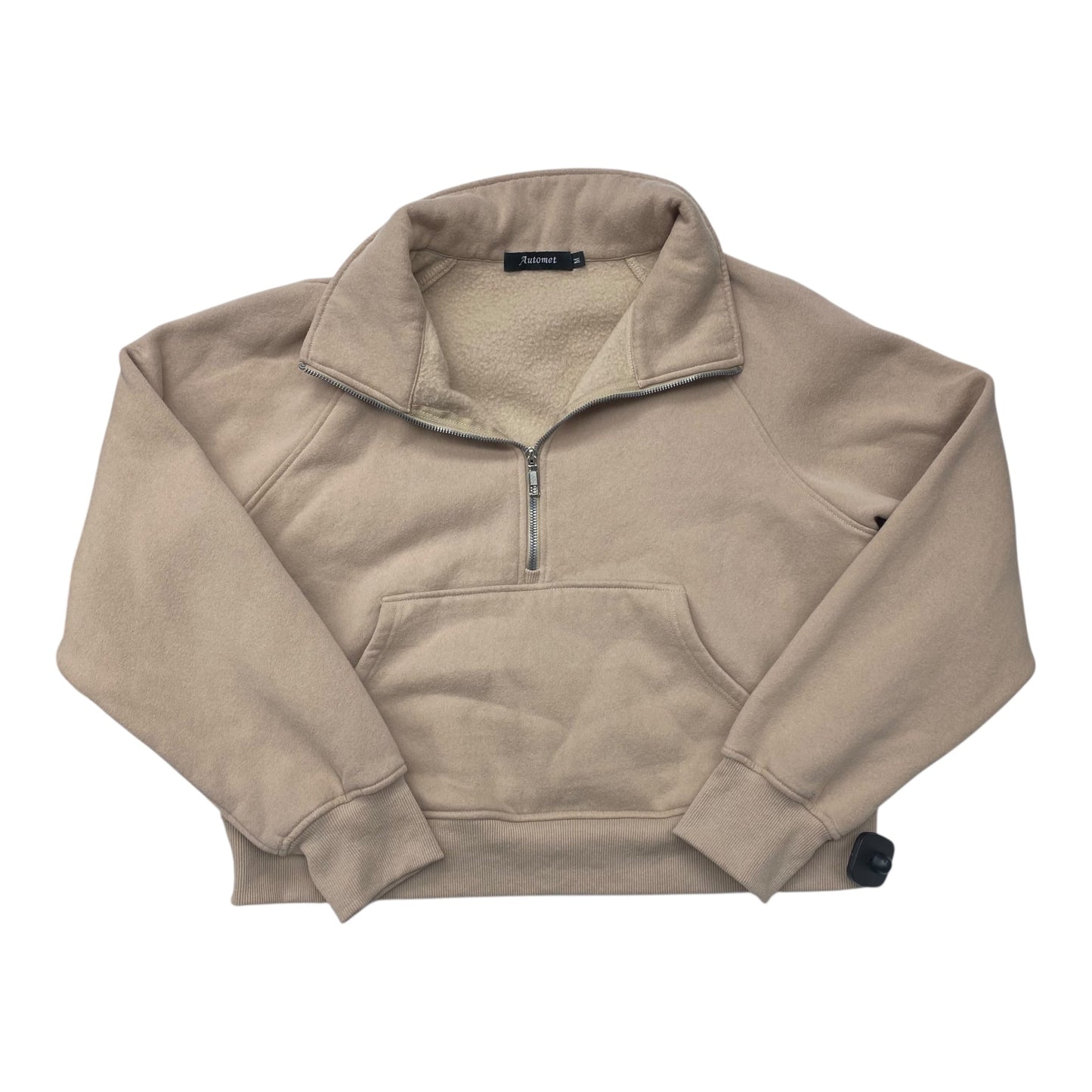 Sweatshirt Collar By Automet In Tan, Size:M