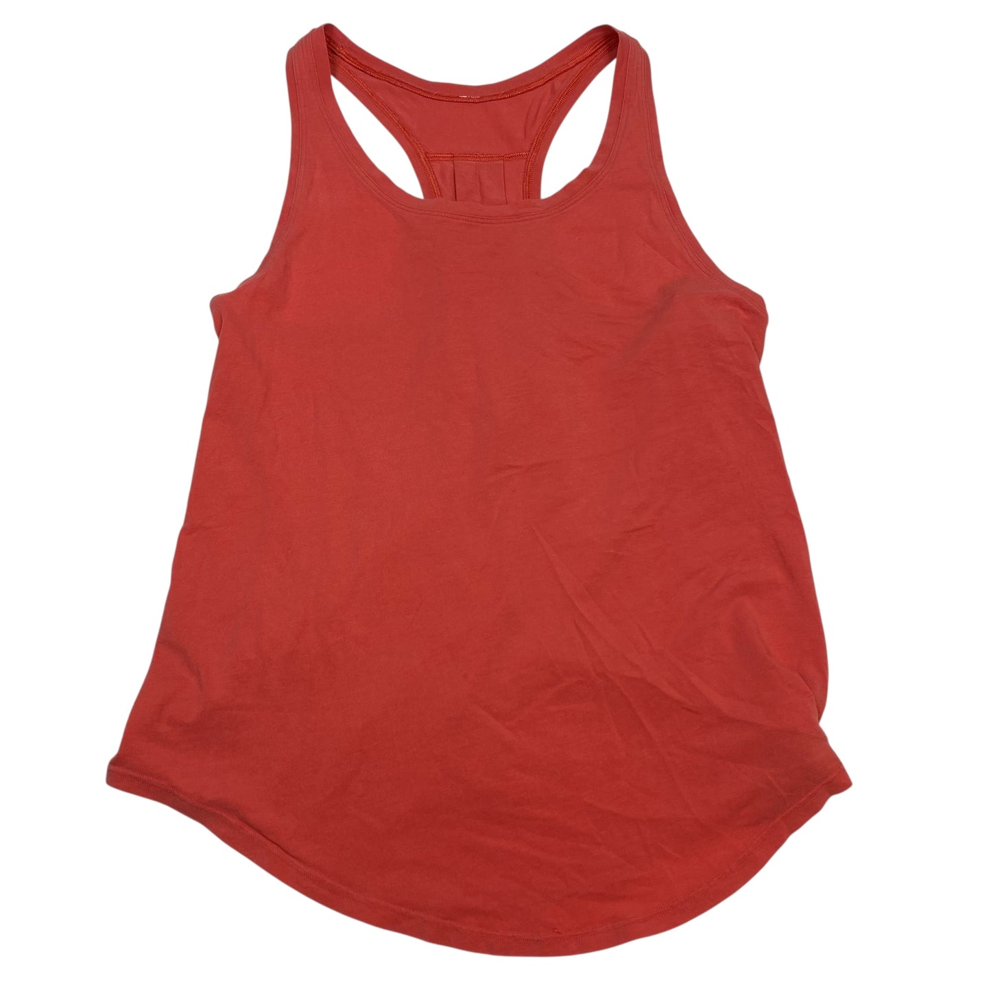 Athletic Tank Top By Lululemon In Orange, Size:M