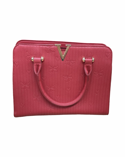 Handbag By Clothes Mentor In Red, Size:Large