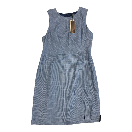 Dress Casual Midi By Banana Republic In Blue, Size:12P