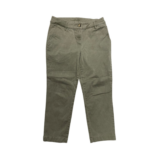 Pants Cropped By Tommy Bahama In Green, Size:4