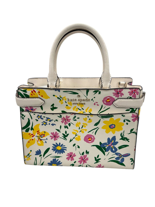 Handbag Designer By Kate Spade In Floral Print, Size:Medium