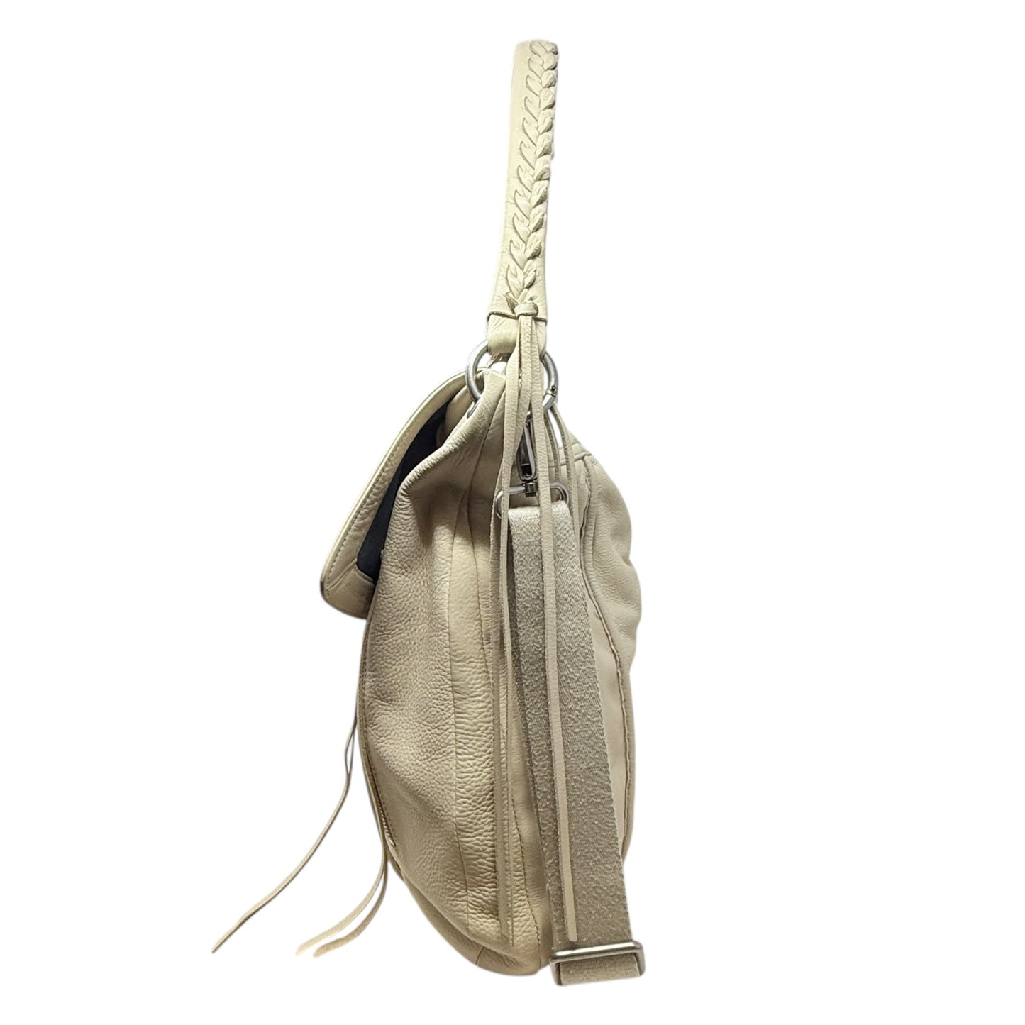 Vintage Leather Hobo Crossbody By Christopher Kon, Size: Large